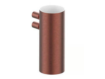 BORGIA 89303 - Countertop stainless steel toothbrush holder by Rubinetterie Frattini - view 3